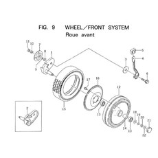 WHEEL/FRONT SYSTEM spare parts