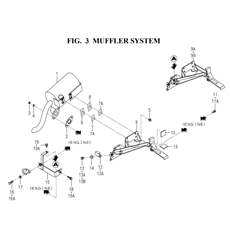 MUFFLER SYSTEM (1739-103-0100) spare parts