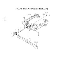 PIN(PIVOT)SET(REPAIR)(1752-433Z-0100) spare parts