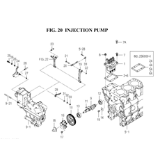INJECTION PUMP (6004-511-0100) spare parts