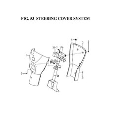 STEERING COVER SYSTEM spare parts