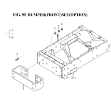 BUMPER(FRONT)SET(OPTION)(1739-922-0100) spare parts