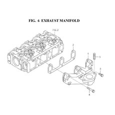 EXHAUST MANIFOLD spare parts