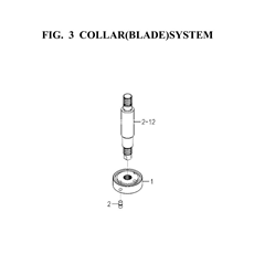 COLLAR(BLADE)SYSTEM spare parts