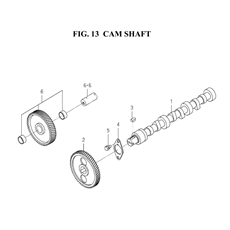 CAM SHAFT spare parts