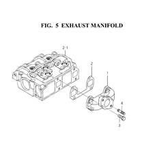 EXHAUST MANIFOLD spare parts