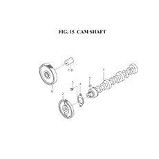CAM SHAFT (1) spare parts