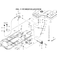 PUMP(FUEL)SYSTEM(1836-105A-0100) spare parts