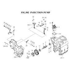 INJECTION NOZZLE (6003-510Y-0100) spare parts