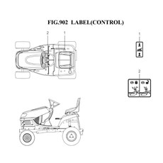 LABEL(CONTROL)(1782-902-0100) spare parts