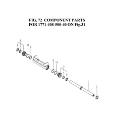 COMPONENT PARTS FOR 1771-408-500-40 spare parts