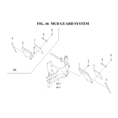 MUD GUARD SYSTEM spare parts