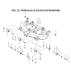 WHEEL(GAUGE)SYSTEM(SRM48)(8597-501D-0100) spare parts