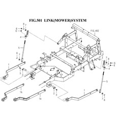 LINK(MOWER)SYSTEM(1782-553-0100) spare parts
