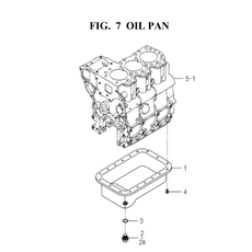 OIL PAN (6004-210F-0100) spare parts