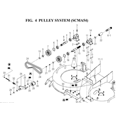 PULLEY SYSTEM (SCMA54)(8665-201A-0100) spare parts