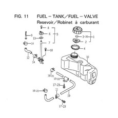 FUEL-TANK/FUEL-VALVE spare parts