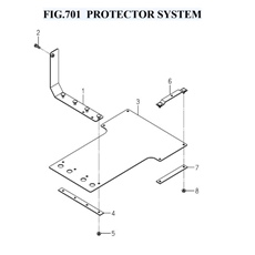 FIG.701 PROTECTOR SYSTEM spare parts