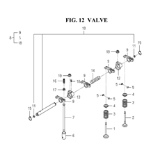 VALVE spare parts