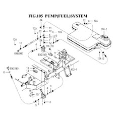 PUMP(FUEL)SYSTEM(1782-105-0100) spare parts