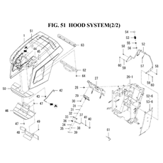 HOOD SYSTEM(2/2)(1845-601-0100) spare parts
