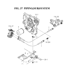 PIPING(SUB)SYSTEM(1836-509B-0100) spare parts
