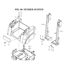 FENDER SYSTEM spare parts