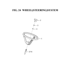 WHEEL(STEERING)SYSTEM(1836-401A-0100) spare parts