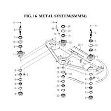 METAL SYSTEM(SMM54)(8658-301-0100) spare parts