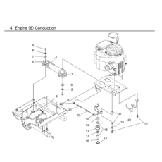 ENGINE (6) CONDUCTION spare parts