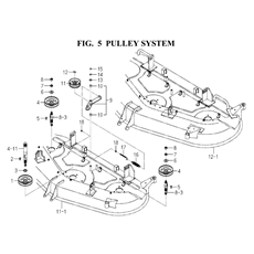 PULLEY SYSTEM(8654-202D-0100) spare parts