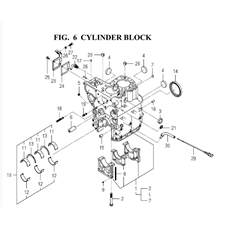 CYLINDER BLOCK spare parts