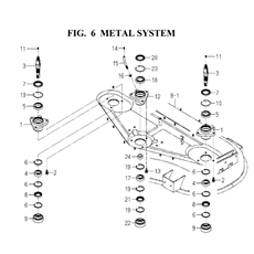 METAL SYSYTEM(8658-301-0100) spare parts