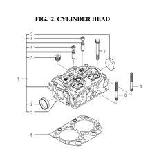 CYLINDER HEAD spare parts