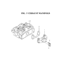 EXHAUST MANIFOLD spare parts