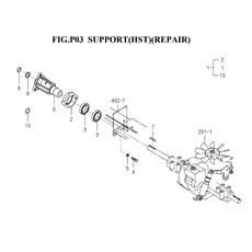 SUPPORT(HST)(REPAIR)(1782-202Z-0100) spare parts