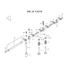 VALVE (6005-301F-0100) spare parts