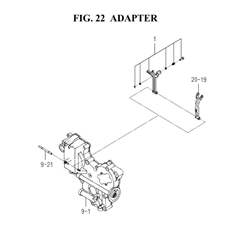 ADAPTER (6003-560E-0100) spare parts