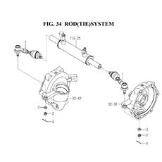 ROD(TIE)SYSTEM(1836-436A-0100) spare parts