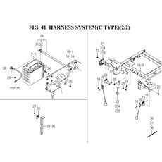 HARNESS SYSTEM(C TYPE)(2/2)(1752-690B-0100) spare parts