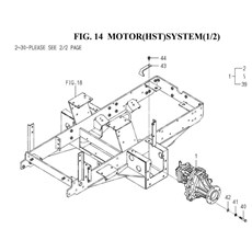 MOTOR(HST)SYSTEM(1/2)(1752-307-0100) spare parts