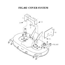 COVER SYSTEM(8670-407A-0100) spare parts