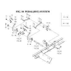 PEDAL(HST)SYSTEM(1728-272-0100) spare parts