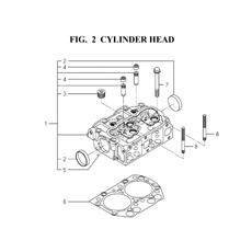 CYLINDER HEAD spare parts