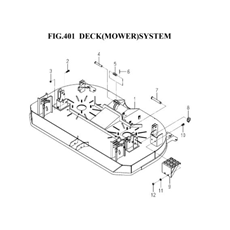 DECK(MOWER)SYSTEM spare parts