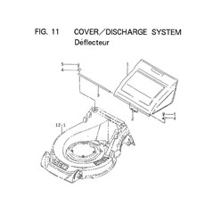 COVER/DISCHARGE SYSTEM spare parts