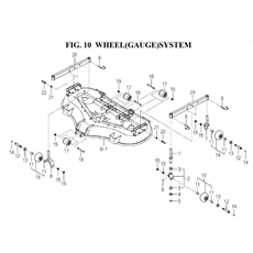 WHEEL(GAUGE)SYSTEM(8658-501G-0100) spare parts