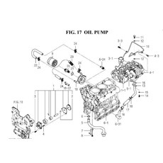 OIL PUMP spare parts