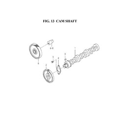 CAM SHAFT spare parts