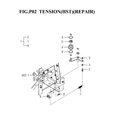 TENSION(HST)(REPAIR)(1782-122Z-0100) spare parts